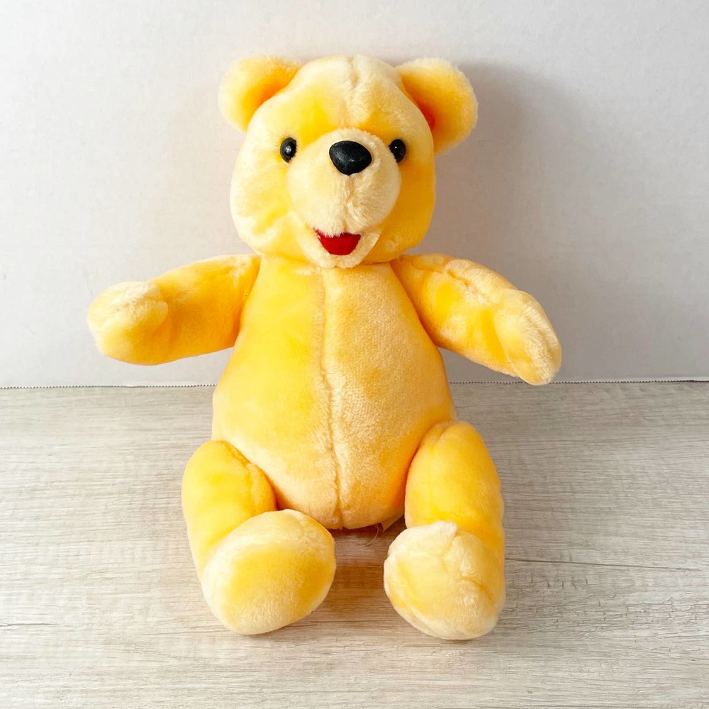 Vintage Disneyland Walt Disney World Winnie the‎ Pooh Bear Plush Stuffed Animal